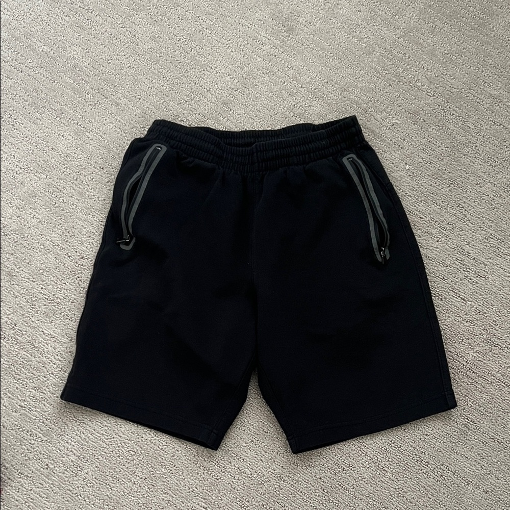 Old Navy Black Athletic Shorts with Zip Pockets
